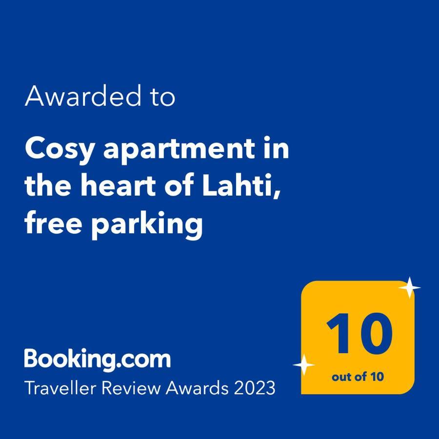 Cosy Apartment In The Heart Of Lahti, Free Parking Exterior photo